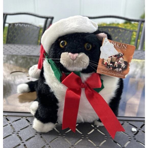 Dakin Pets Big Daddy Chubby Cat Plush Stuffed Animal Christmas Realistic - Picture 2 of 7